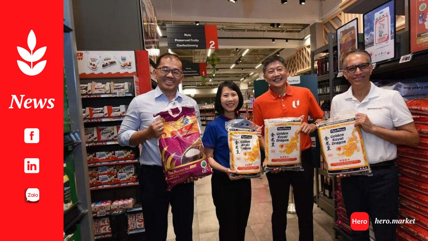 CRF, Singapore’s FairPrice hold talks on rice deal